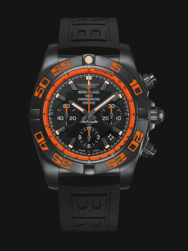 Black Steel Cases Replica Breitling Chronomat 44 Raven Watches