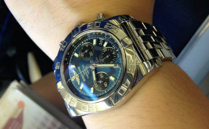 UK Fake Breitling Chronomat 41 Watches With Steel Bracelets