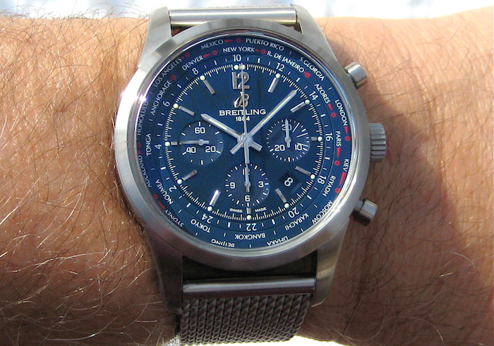 46MM Breitling Transocean Unitime Pilot Copy Watches UK