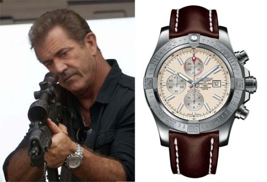 Uncle Mel Gibson’s Favorite UK Breitling Super Avenger II Copy Watches