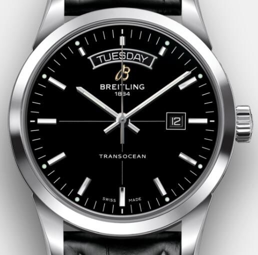 Gentlemen All Like Black And Steel UK Breitling Transocean Fake Swiss Watches