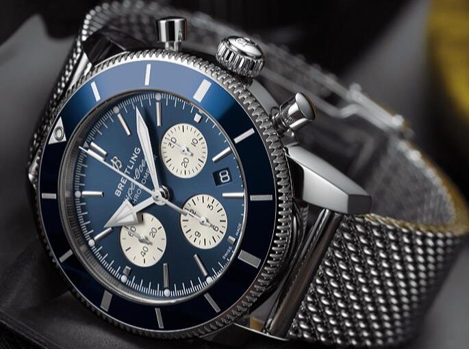 A Best Choice For Modern Males: Breitling Superocean Heritage Fake UK Watches With Neat Blue Dials
