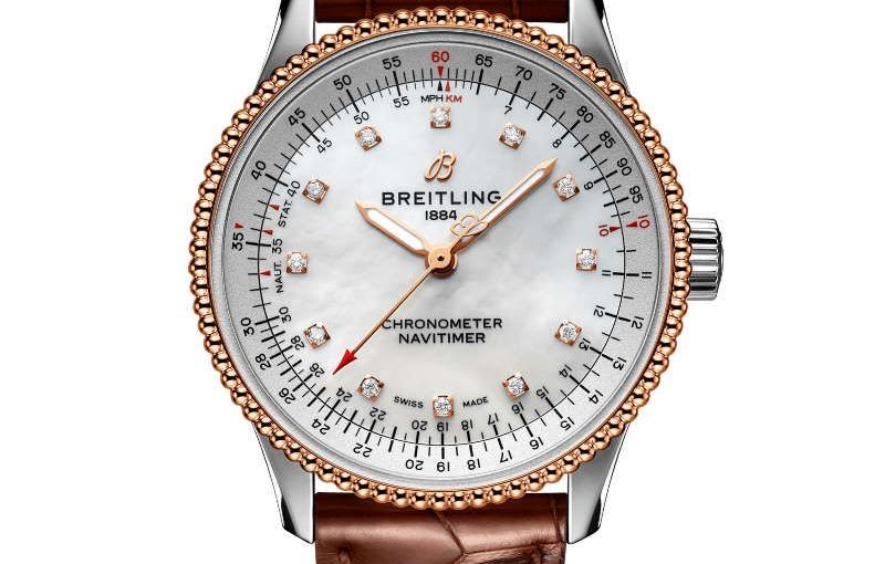 UK 35 MM Breitling Navitimer U17395211A1P1 Replica Watches With Automatic Movement For Women