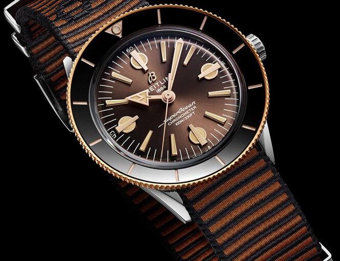 UK Perfect Fake Breitling Superocean Heritage ’57 Outerknown Watches: 57 Shades Of Gold And Brown