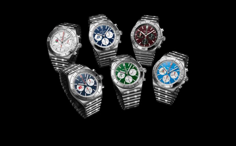 UK cheap replica Breitling creates Chronomats in the kit colours of Six Nations Rugby countries